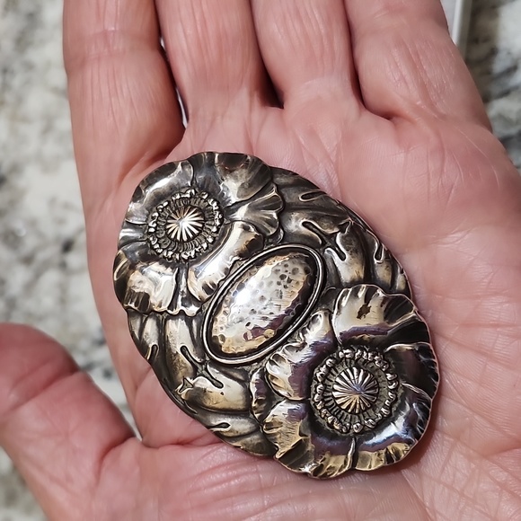 German Sterling Brooch - Picture 6 of 9